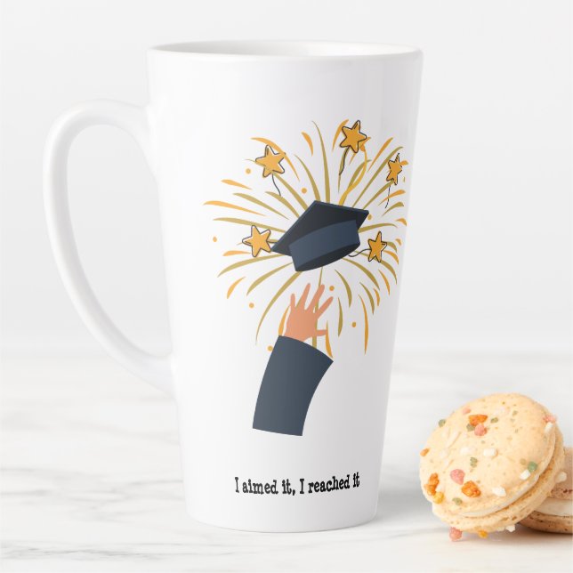 CANECA DE CAFÉ LATTE EU O ALEGUEI, EU CHEGUEI MUG (In Situ)