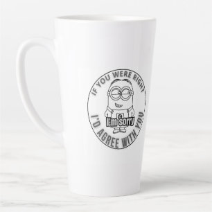 Caneca De Café Latte Eu sou a história