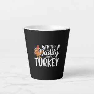 Caneca De Café Latte Eu sou a Turquia Pai