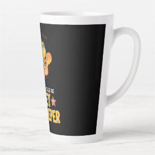 Caneca De Café Latte Eu Sou Doce Como Avejeira De Mel