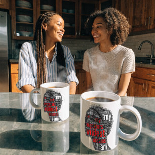 Caneca De Café Latte Eu Sou o Sonho Mais Selvagem dos Meus Ancestrais