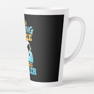 Caneca De Café Latte Eu Sou Um Tio De Surfe