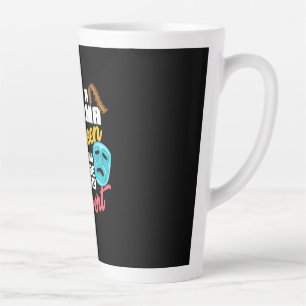 Caneca De Café Latte Eu Sou Uma Rainha De Drama