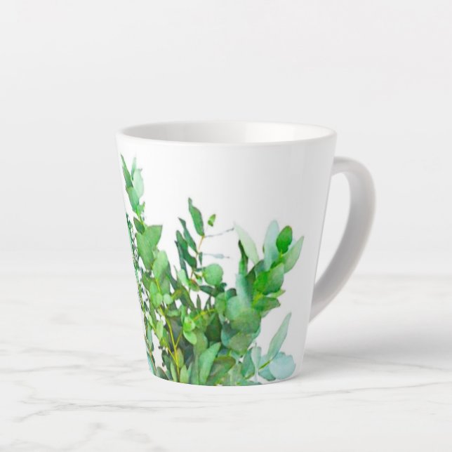 Caneca De Café Latte Eucalyptus (Ângulo direito)