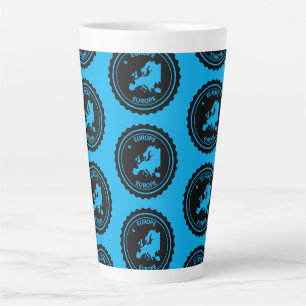Caneca De Café Latte Europa