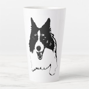 Caneca De Café Latte Exame Peppermint Bright Corgi