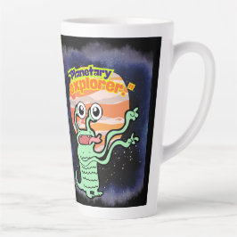 CANECA DE CAFÉ LATTE EXPLORADOR PLANETÁRIO