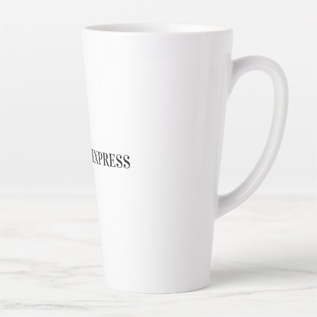 CANECA DE CAFÉ LATTE EXPRESSO BAGUNÇADO (Direita)