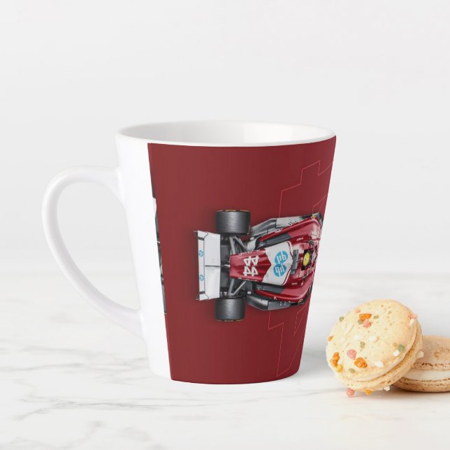 Caneca De Café Latte F1 Mug - Lewis Hamilton #44 | Café do ventilador d (In Situ)