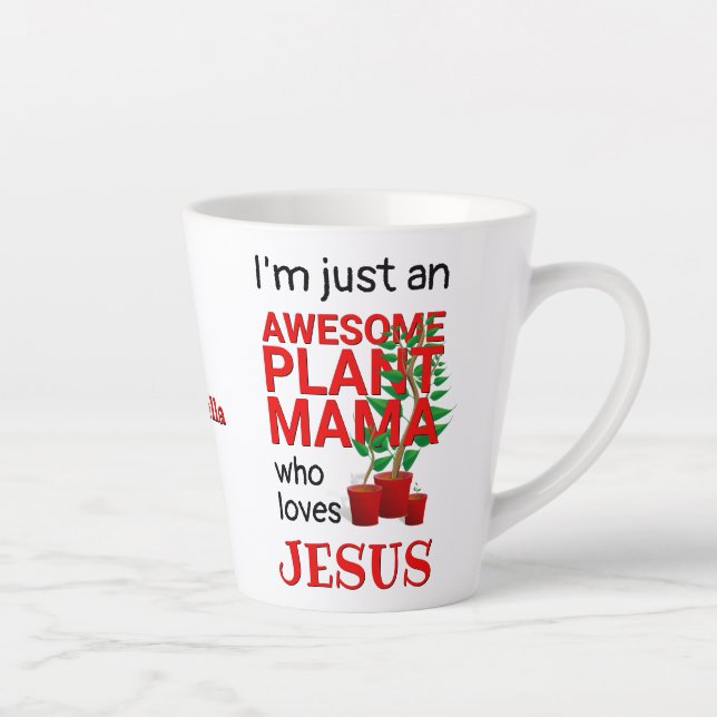 CANECA DE CAFÉ LATTE FÁBRICA MÃE AMES JESUS (Direita)