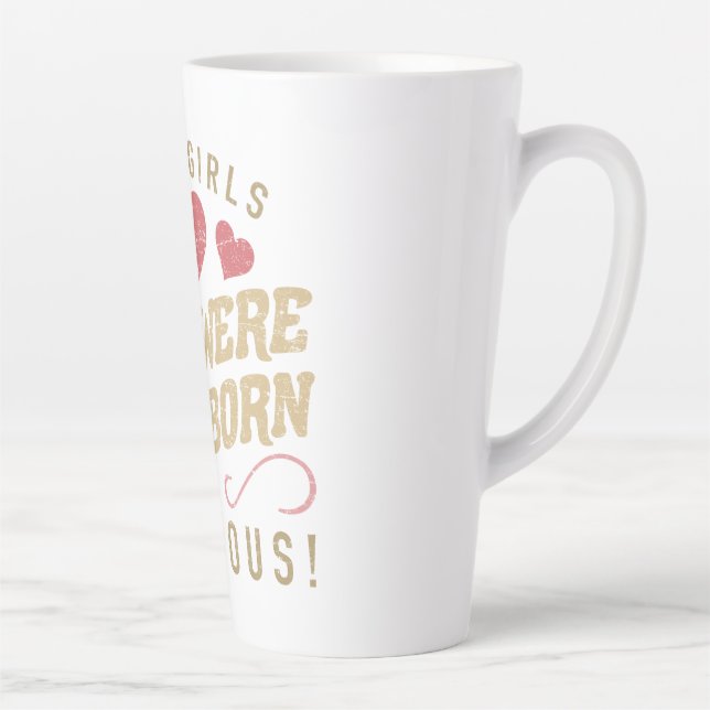 Caneca De Café Latte Fabulosa Libra Para Mulheres (Direita)