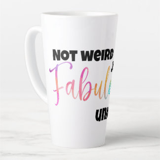 Caneca De Café Latte Fabulosamente exclusivo para amantes latentes