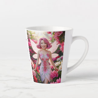 Caneca De Café Latte Fada Azaléia