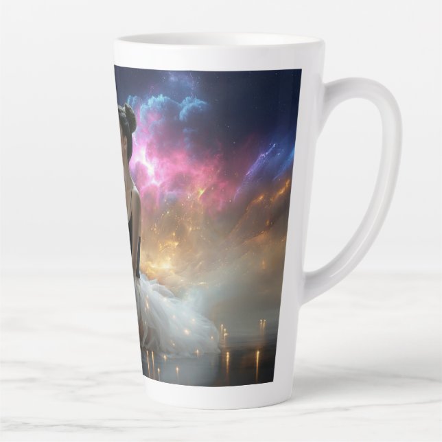 CANECA DE CAFÉ LATTE FANTASIA DE BALÉ (Direita)