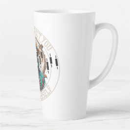 Caneca De Café Latte Fantasy Design | Grim Reaper | Motivation