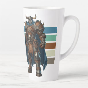 Caneca De Café Latte Fantasy Orc Warriors Latte Mug - Epic e Detalhado