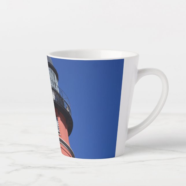 Caneca De Café Latte Farol Ponce De Leon Florida (Direita)