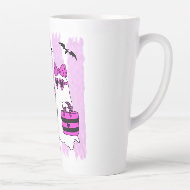 Caneca De Café Latte Fashion Ghost (Direita)