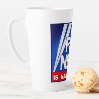 Caneca De Café Latte Faux News