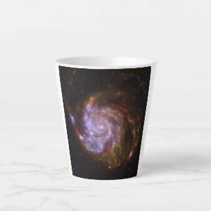 Caneca De Café Latte Fécula de cravagem: M101 Galáxia