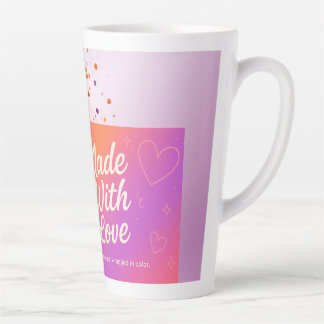 Caneca De Café Latte Feita Com Mug De Amor