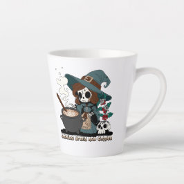 Caneca De Café Latte Feiticeira: Espelhos e Café