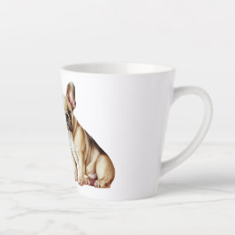 Caneca De Café Latte Felicidade é um Cão