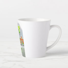 Caneca De Café Latte Feliz Dia das Mães
