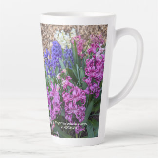 Caneca De Café Latte Feliz Dia de os pais 2025 por RoseWrites Latte Mug