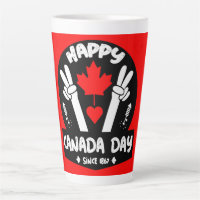 Feliz dia do Canadá julho 1º Café Mug
