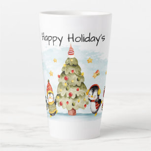 Caneca De Café Latte Feliz Feriado Latino Mug