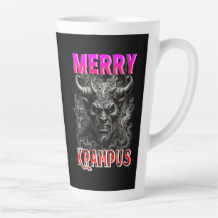 Caneca De Café Latte Feliz Krampus