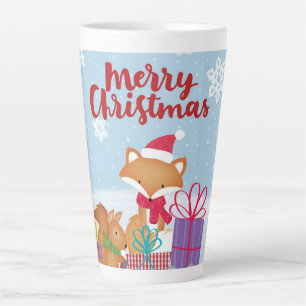 Caneca De Café Latte Feliz Natal