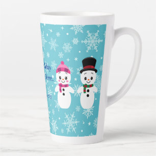Caneca De Café Latte Feliz Natal Laté Mug