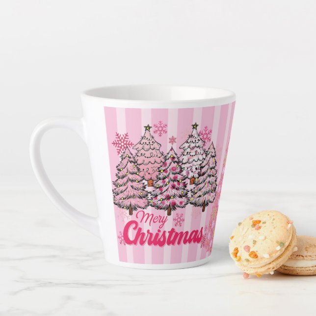 Caneca De Café Latte Feliz Natal presente de férias (In Situ)