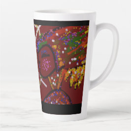 Caneca De Café Latte Female Spider Pharaoh