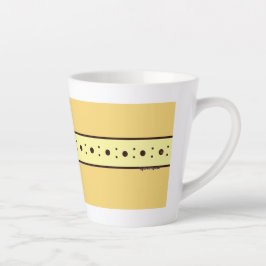 Caneca De Café Latte Figdewdrop Relax Cup Gold Acorn small Latte Mug