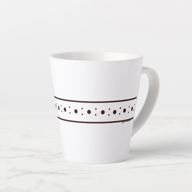 Caneca De Café Latte Figdewdrop Relax Cup white small Latte Mug (Ângulo direito)