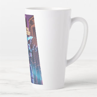 Caneca De Café Latte Fight the monster 