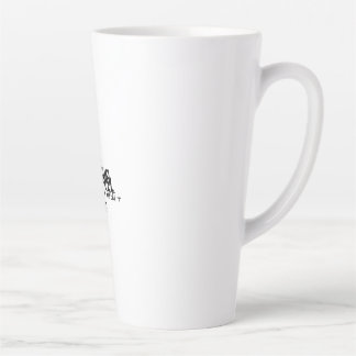 Caneca De Café Latte Fim do Mundo