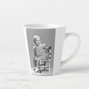 Caneca De Café Latte Fique perto