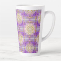 FLOR DA VIDA - Padrão uniforme de Yantra
