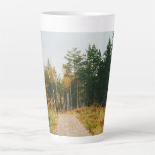 Caneca De Café Latte Floresta Automática Sueca