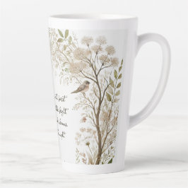 Caneca De Café Latte Floresta Encantada Eetal