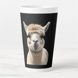 Caneca De Café Latte Fluff & Amizade
