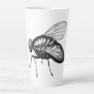 Caneca De Café Latte Fly Latte Coffee Mug