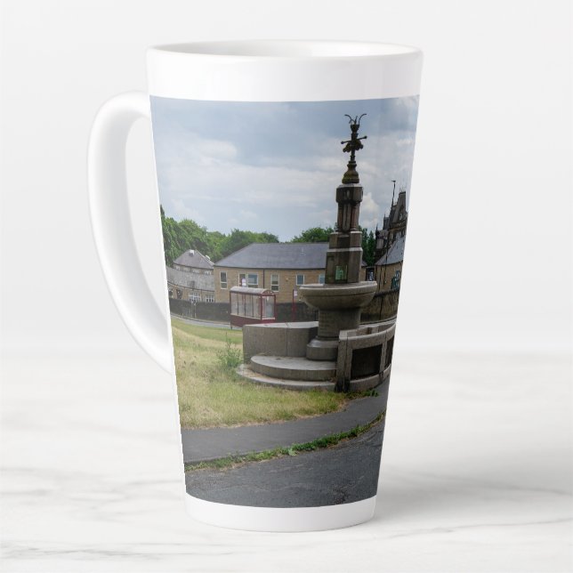 Caneca De Café Latte Fonte Prescott, Halifax (Ângulo esquerdo)