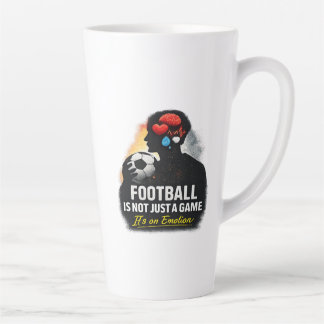 Caneca De Café Latte Football and Identity