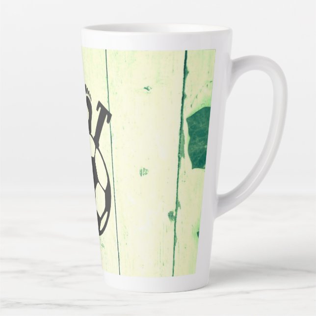 Caneca De Café Latte Footprint of Victory (Direita)