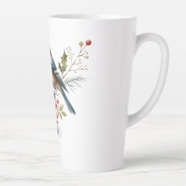 Caneca De Café Latte Forest Songbird Mug (Direita)